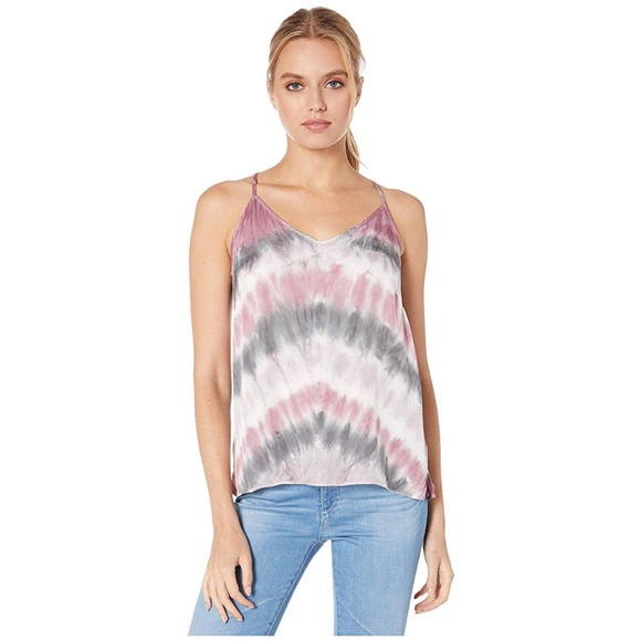 Young Fabulous & Broke Mi Amor Satin Tank Top S - Picture 1 of 4